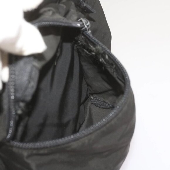 PRADA Backpack Nylon Black Auth yk11052 - Picture 10 of 16